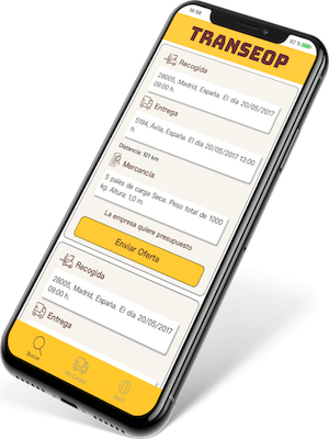 App móvil gratuita para transportistas